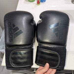 Adidas Black Boxing Gloves